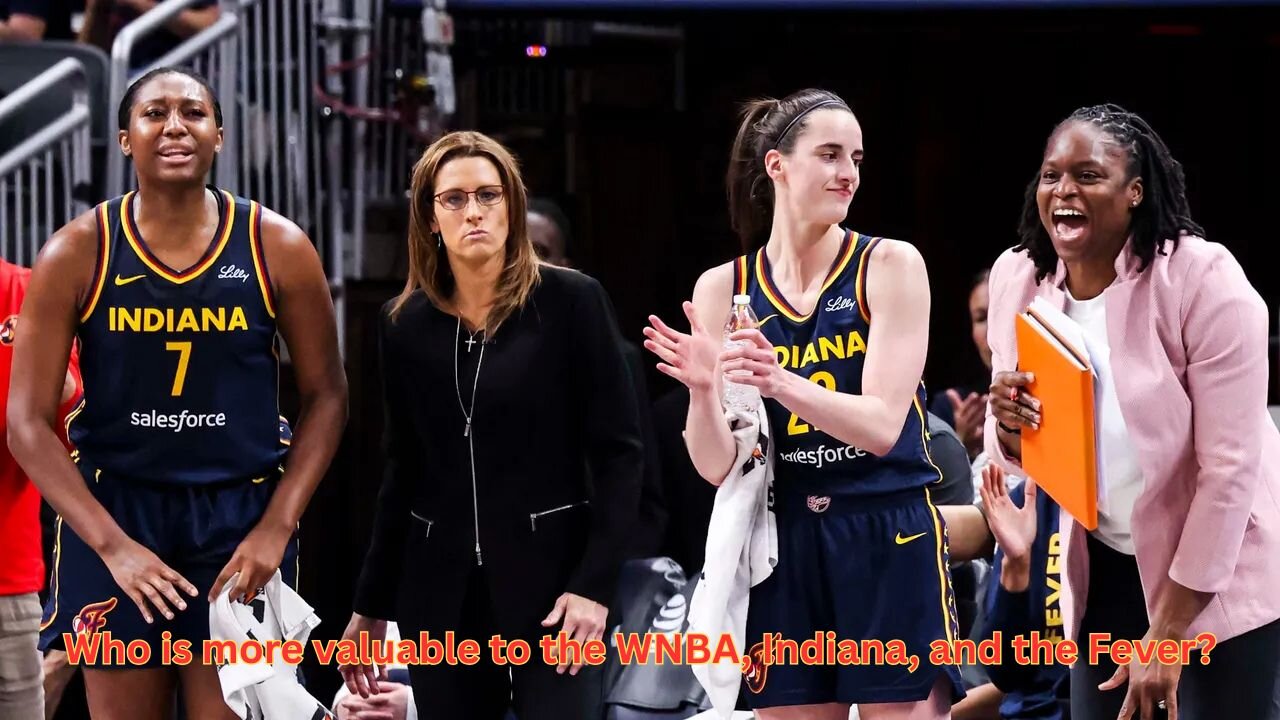 Is Stephanie White or Caitlin Clark more valuable for the Fever, WNBA, Indiana?
