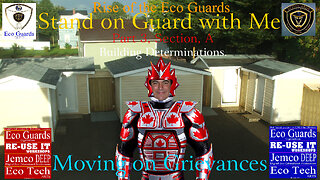 Building Determinations, Stand on Guard with Me, Part 3, Section, A.