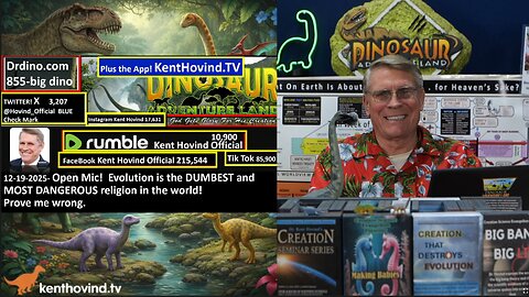 Evolution is dumb and dangerous!