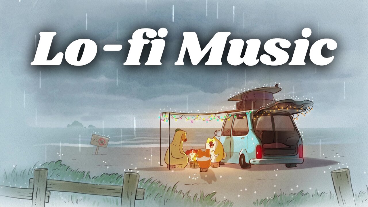 Peaceful Focus: Chill Lo-fi for Calm & Clarity 🌿☕️