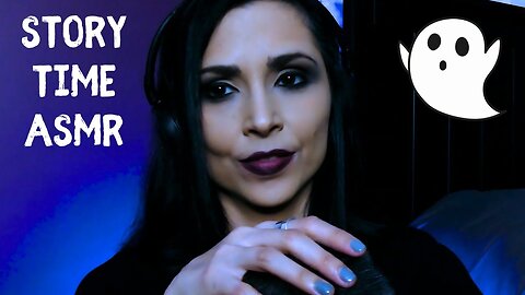 ASMR Whispering My Paranormal Experience (whisper ramble, fluffy mic brushing)