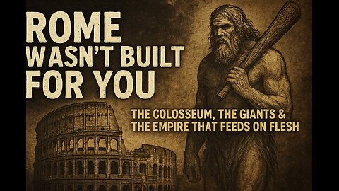 Rome Wasn’t Built For You. The Colosseum, the Giants & the Empire That Feeds on Flesh