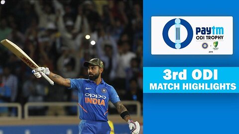 IND vs AUS 2019: Kohli's 123 Fails to Chase 314 | 3rd ODI Full Highlights