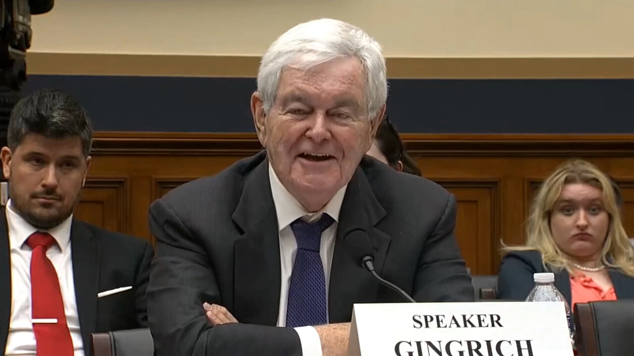 Newt Gingrich Laughs As He Ruins Every Swalwell Gotcha Attempt at Hearing on Judicial Overreach