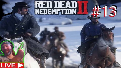 Red Dead Redemption II part #13 story-mode playthrough (livestream)