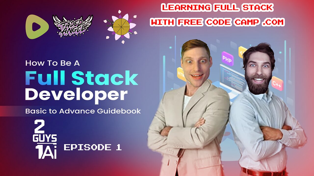 2 Guys 1 Ai *LEARN WITH US!* Full stack development on FreeCodeCamp.com