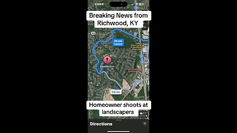 Breaking news Homeowner in Richwood KY shoots at landscapers