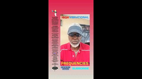 ▪︎HIGH VIBRATIONAL FREQUENCIES▪︎