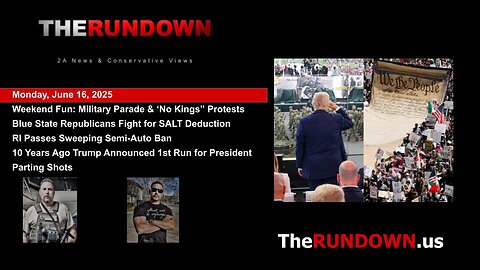 #927 - Military Parade & 'No Kings' Protests. What A Weekend!