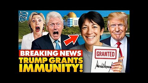 BREAKING: DOJ Grants Maxwell ‘Immunity’ to Give up Epstein List Elites, Crimes | ‘She’s Talking’