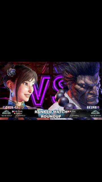 Kuya Kalbo SF6 Ranked Roundup. Chun Li Master Rank [Hori Fight Stick]