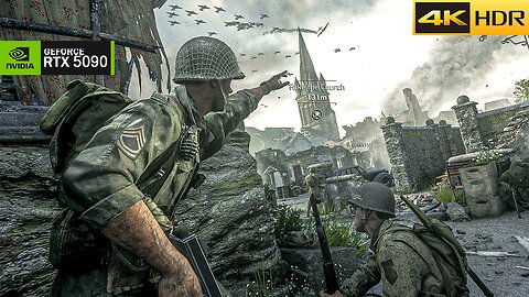 STRONGHOLD WWII 1944 (RTX 5090) Realistic Ultra Graphics Gameplay [4K 60FPS HDR] Call of Duty