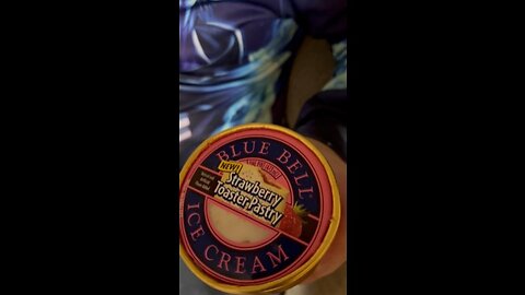 Strawberry Toaster Pastry ICE Cream