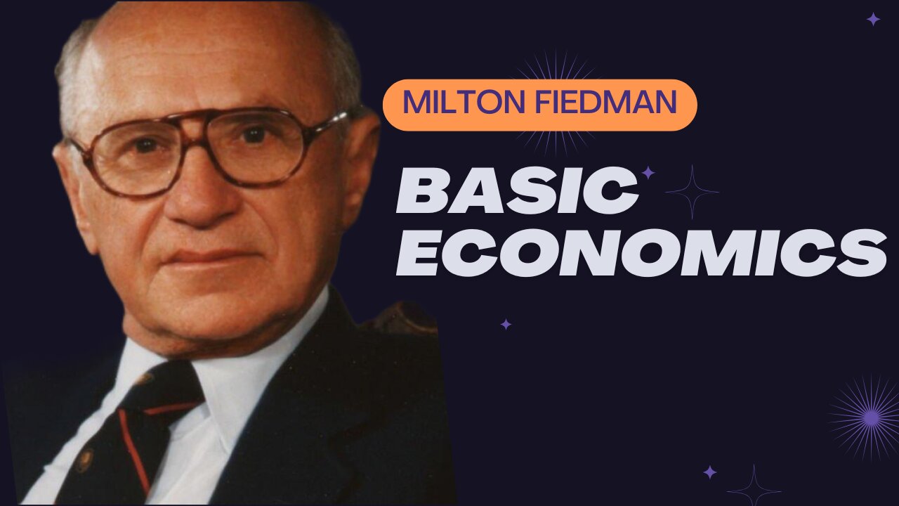 Milton Friedman is Brilliant