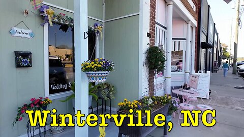 I'm visiting every town in NC - Winterville, North Carolina