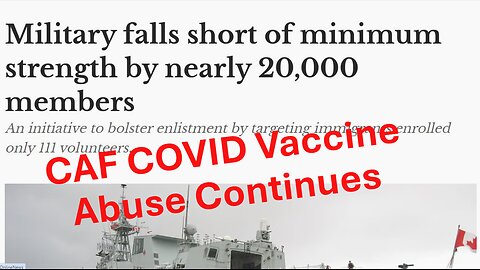 CAF COVID Vaccine Abuse Continues