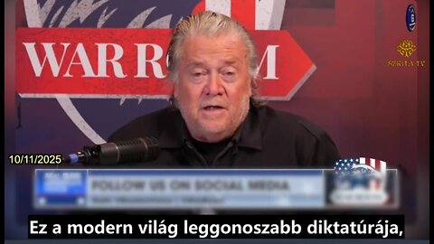 Bannon: Teljes körű gazdasági háborúban állunk a KKP-val