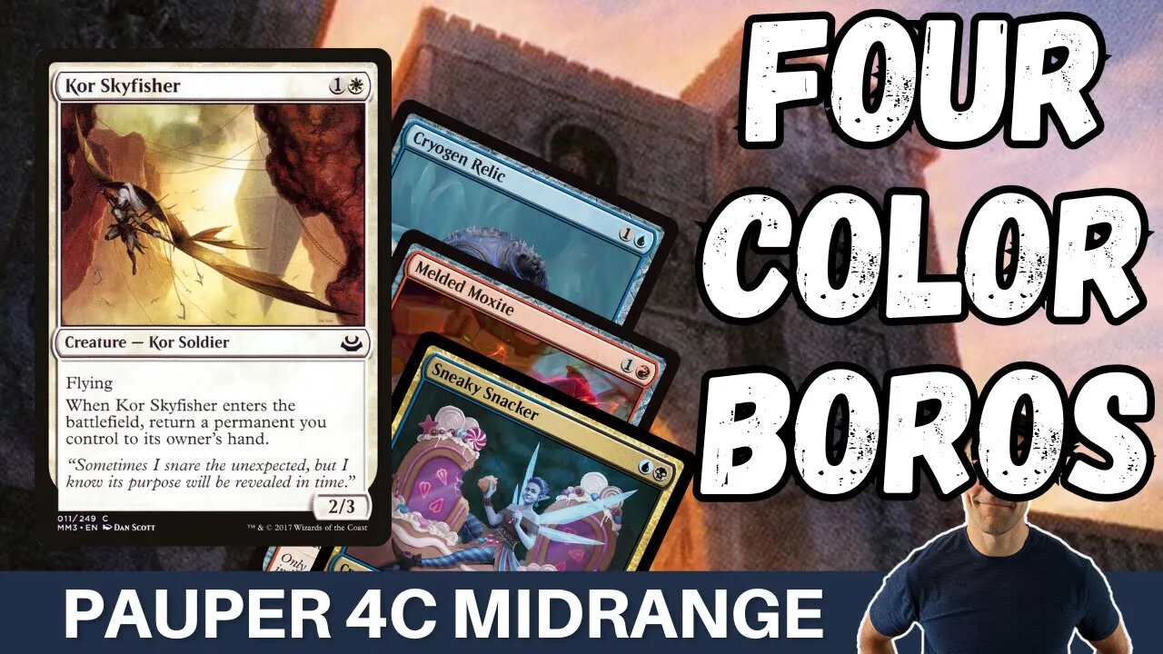MAJOR MIDRANGE NONSENSE! Pauper Boros Synth went off the deep end and is now a 4 Color Gates Pile!