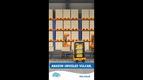Amazon’s new robot “Vulcan” doesn’t just lift— , it understands touch