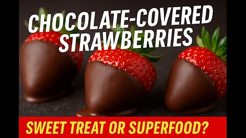 Chocolate-Covered Strawberries: Sweet Treat or Superfood? 🍫🍓