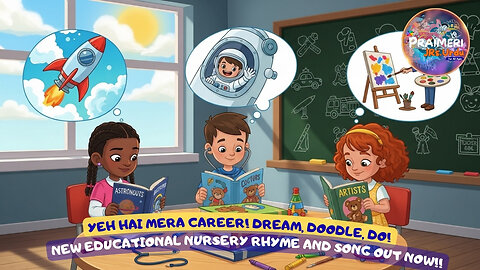 Yeh Hai Mera Career! | NEW Educational Nursery Rhyme and Song OUT NOW!!