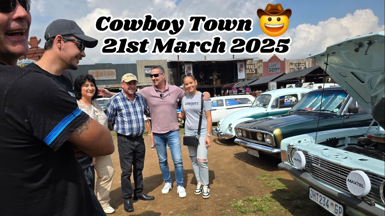Cowboy Town Classic Car Show 21st March 2025 🤠#ferrocsa