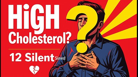 12 Silent Signs of High Cholesterol You CAN’T Ignore Save Your Heart!