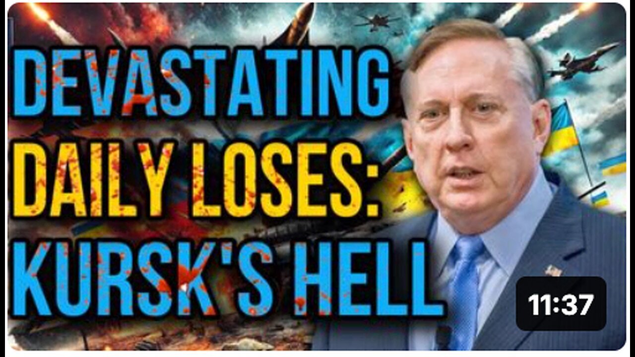 "Ukraine's Forces Decimated Beyond Repair in Kursk Devastation by Douglas Macgregor"