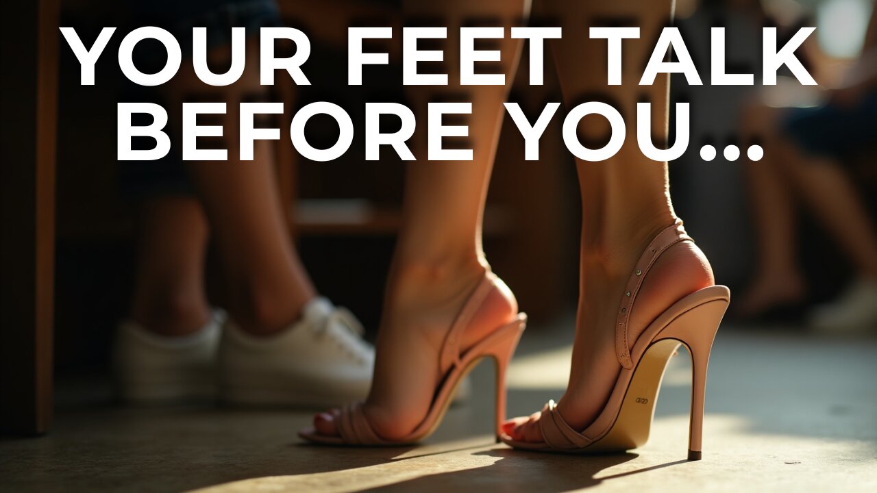 “What Your Feet Reveal Before You Speak | Body Language Secrets They Never Tell You 👣”