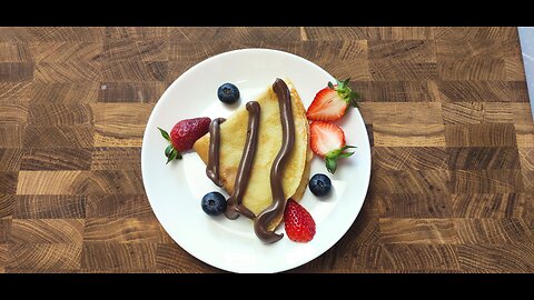 Perfect Lace Crepes With Boiling Water | Thin Milk Pancakes | Pure Taste ASMR