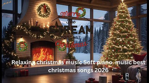 00085-Relaxing Christmas music, Soft piano music, best Christmas songs