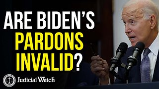 Biden Pardons are Null and Void!
