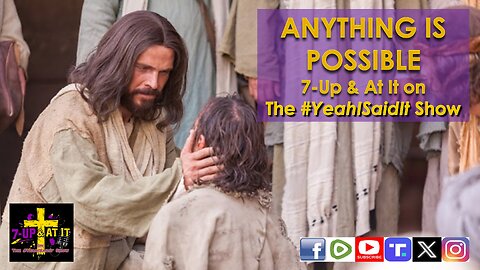 WORD OF THE DAY: MARK 9:23 - ANYTHING IS POSSIBLE