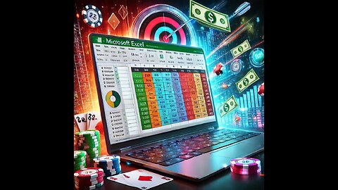 ULTIMATE Baccarat Strategy Programmed Into Excel Beat Online Casinos!