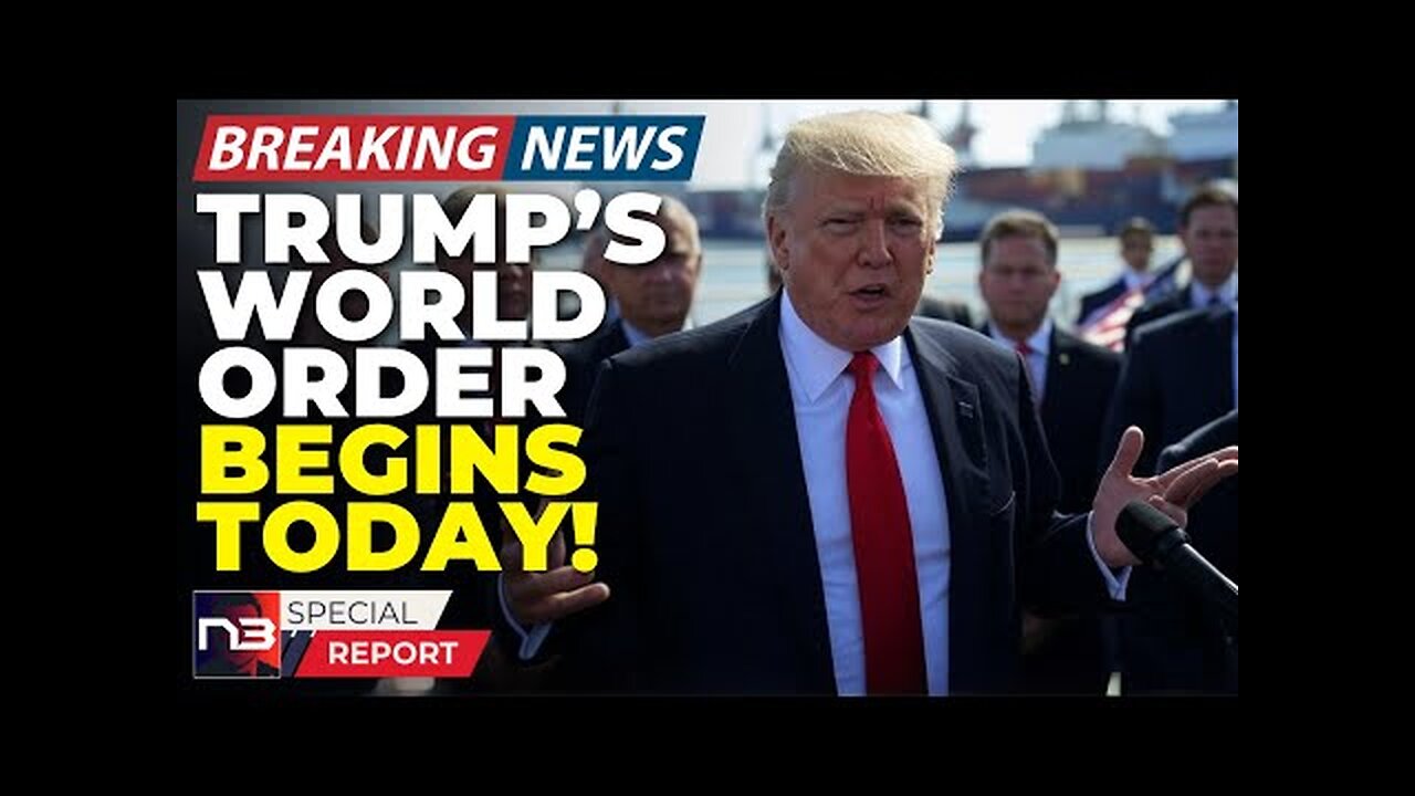 Breaking: Globalists Blindsided as Trump’s World Order Begins And Dominos Fall To America First