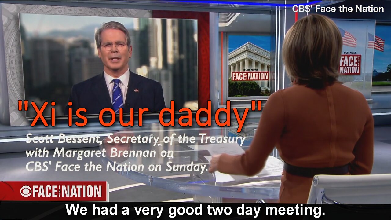 Scott Bessent: "100% tariff is off the table"