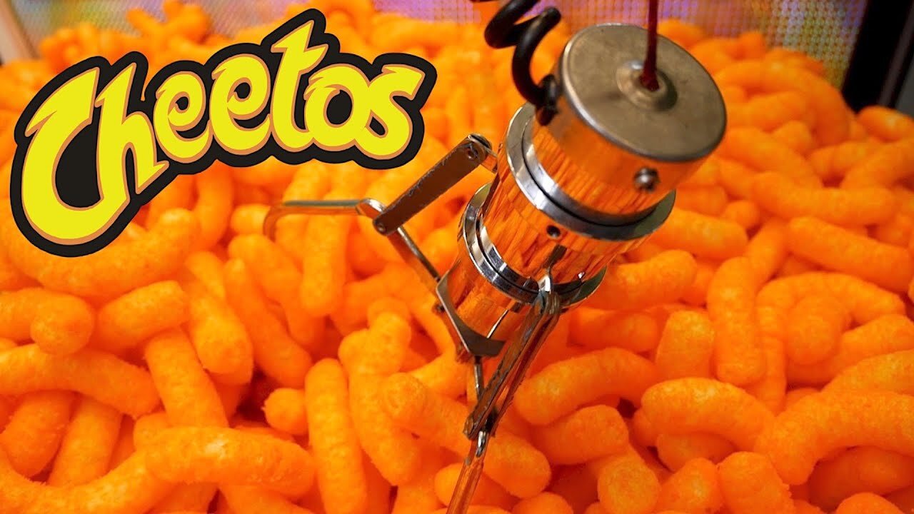 Claw Machine FILLED with CHEETOS?!