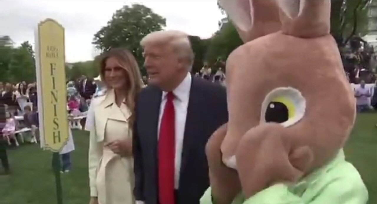 Trump Mocks Biden’s Easter Bunny Moment: He’s Not Taking Trump Out!