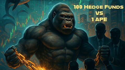 AMC vs Wall Street: 100 Institutions vs 1 Gorilla 🦍📉 (Chart Breakdown)