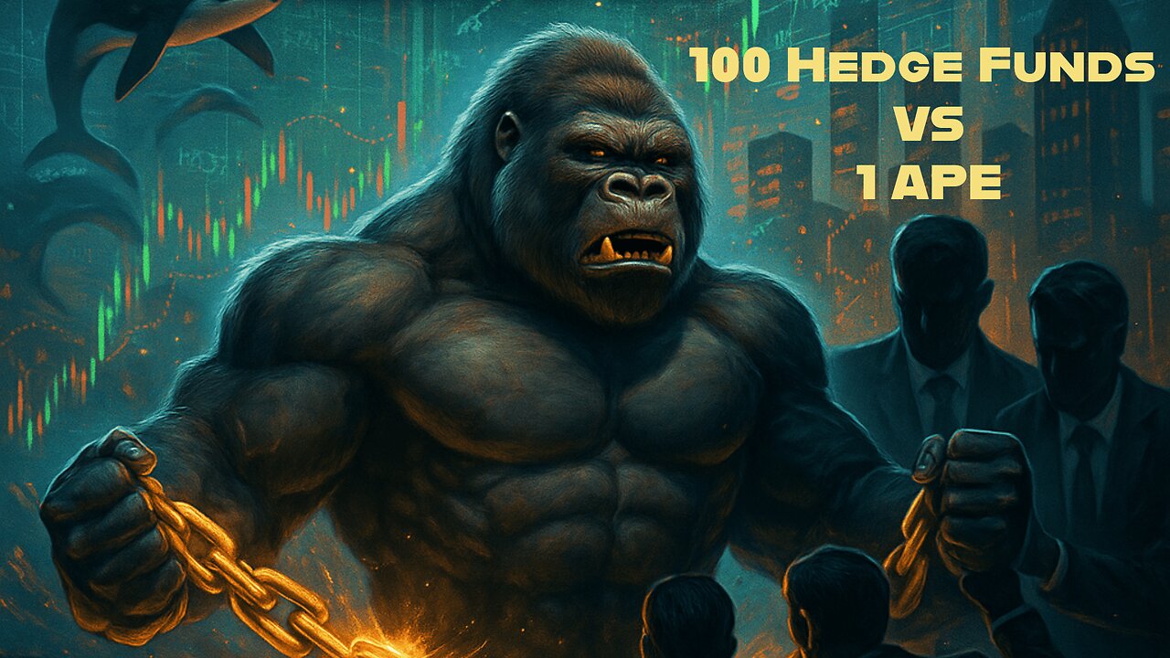 AMC vs Wall Street: 100 Institutions vs 1 Gorilla 🦍📉 (Chart Breakdown)