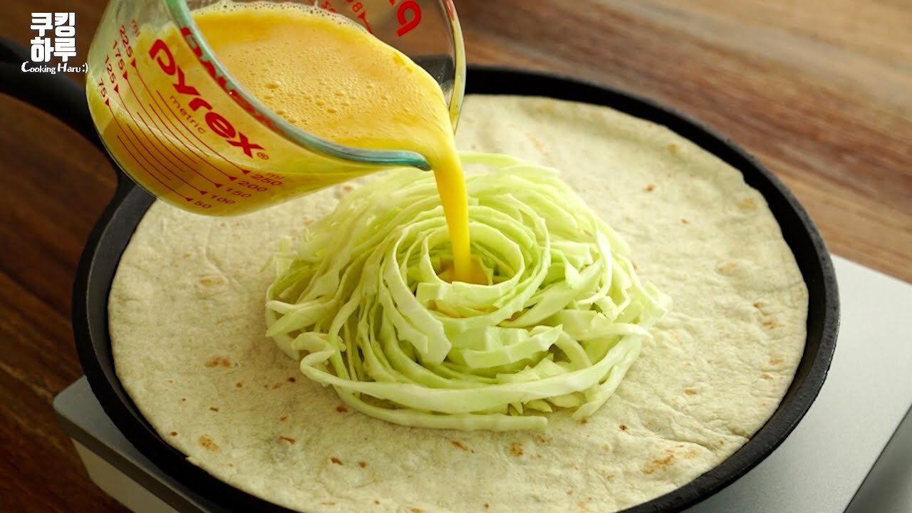Amazing Cabbage Egg Dish!! Everyone Loves It! I Didn't Know It Would Be This Popular!