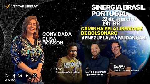 Sinergia Brasil Portugal- 16/01/2026 - CAMINHADA PELA LIBERDADE DE BOLSONARO