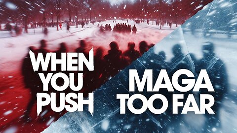 “When You Push MAGA Too Far” — Snowy Park Clash Goes Viral