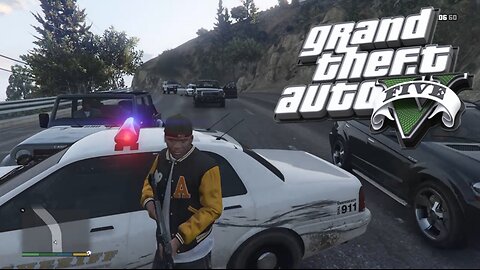 GTA 5 Police Pursuit Driving Police car Ultimate Simulator crazy chase #134