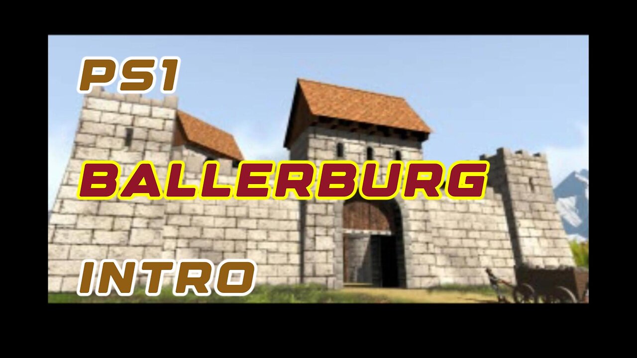 PS1 Intro - Ballerburg: Siege Chaos Cinematic