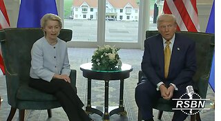 President Trump announces "biggest deal ever made" with the European Union