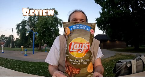 Lay's Smokey Bacon Flavored Potatoes Chips Review Canada