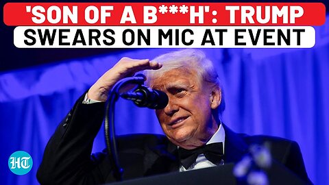 Trump Says 'Son Of A B***h' On Mic At Dinner Event: Watch Whom He Insulted| USA| President| Biden