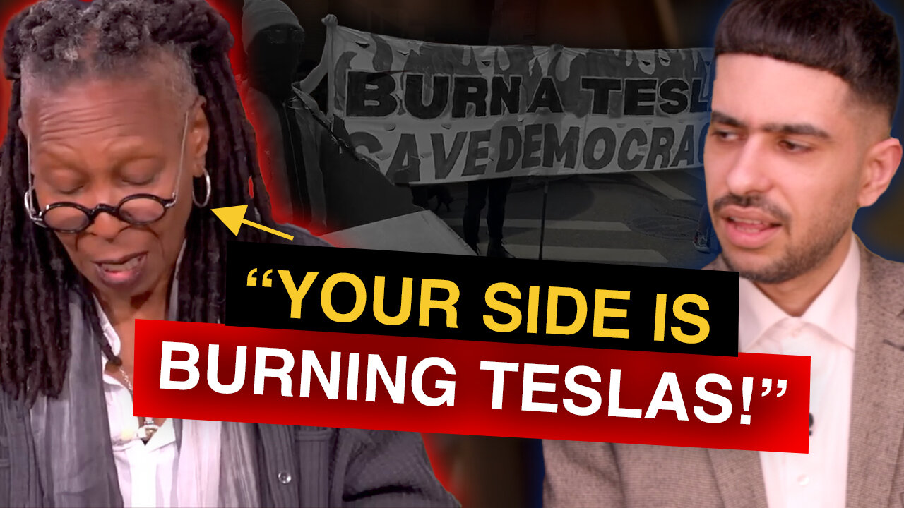 Damon BLASTS The View’s SILENCE on Tesla Vandalism and Fire Attacks!