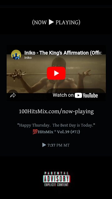 NOW ▶️ PLAYING #Iniko